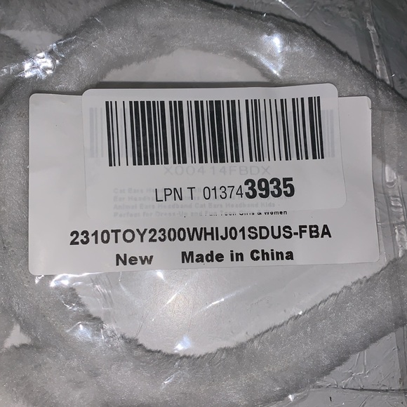 Adjustable Cat ears headband - Picture 5 of 7